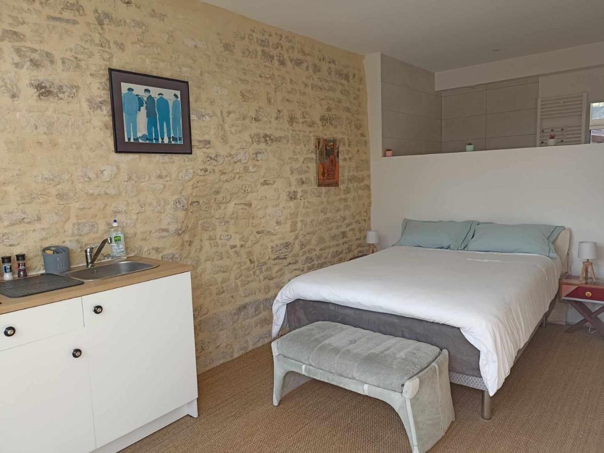 Studio Vargas Avec Jardin - Omaha Beach Colleville-sur-Mer Exterior foto